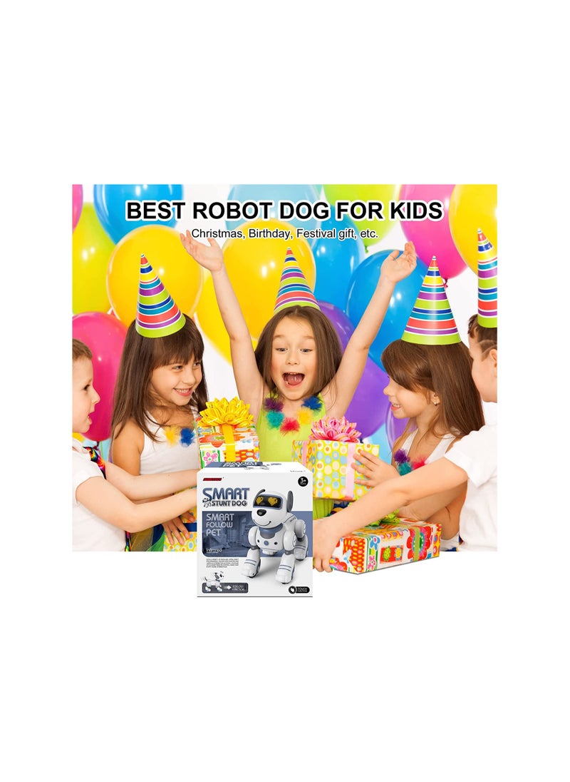 Generic - Remote Control robot dog toy,Programmable Smart robot dog for kid,Interactive Dancing walking singing Stunt Robot Dog educational toy, toy for toddler toys birthday party gift - Image 1