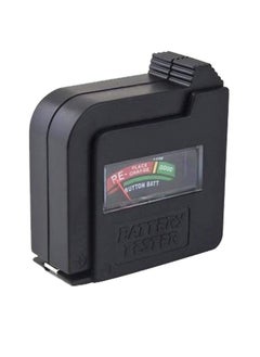 KASTWAVE Battery Tester, Multi Purpose Household Battery Load Tester Checker, Universal Battery Checker Meter for AA/AAA/C/D/9V/1.5V Small Button Cell Batteries 12 V Lantern Cells & More (Black)  - Image 1