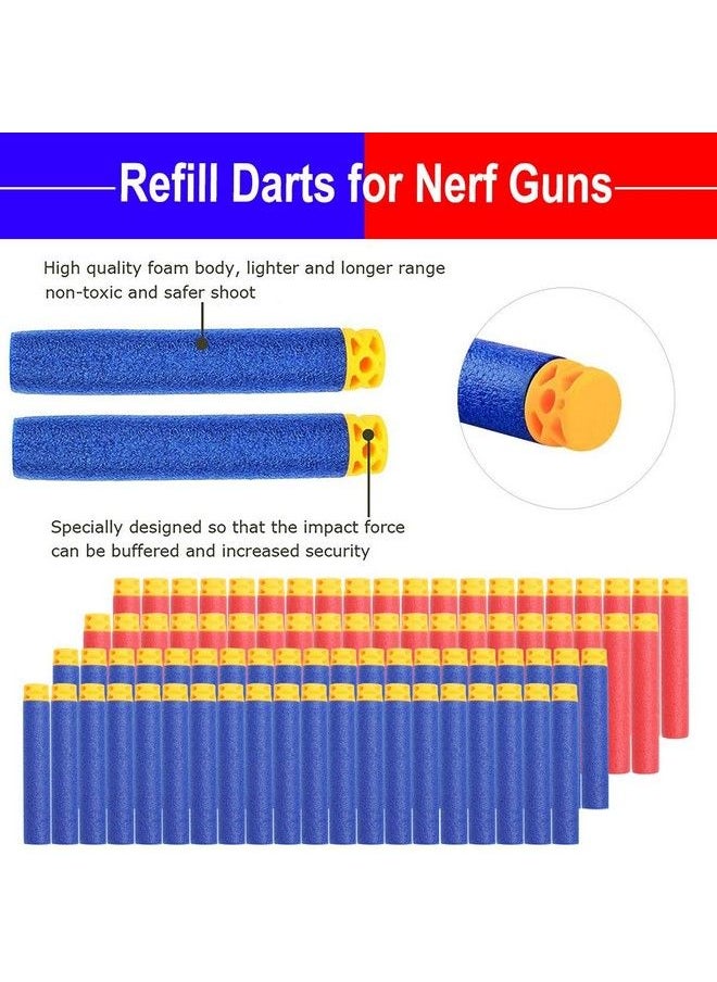 POKONBOY - Party Supplies Compatible With Nerf Guns 16 Sets Kids Birthday Party Favors For Blaster Gun War Party Supplies With Face Masks Refill Darts Tactical Glasses - Image 1