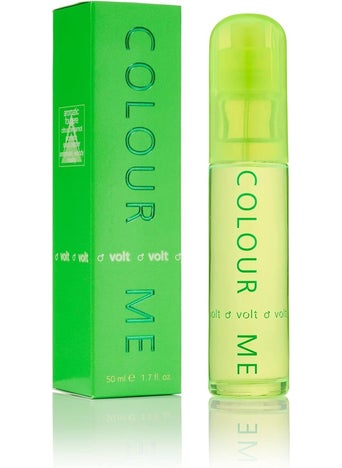 COLOUR ME Volt by Milton-Lloyd - Perfume for Men - Aromatic Fougere Scent - Bergamot and Lemon Notes - Blended with Pepper and Woody Musk - Cologne for Men - 1.7 oz EDP Spray