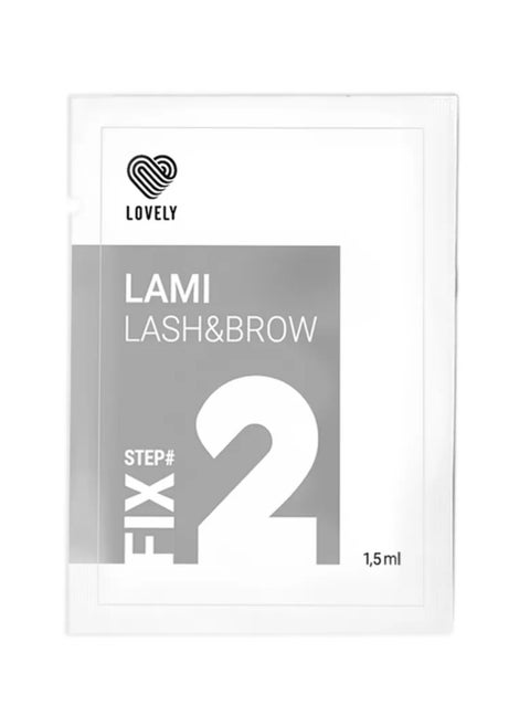 تركيبة لتثبيت الرموش والحواجب LOVELY №2 FIX، 1.5 مل