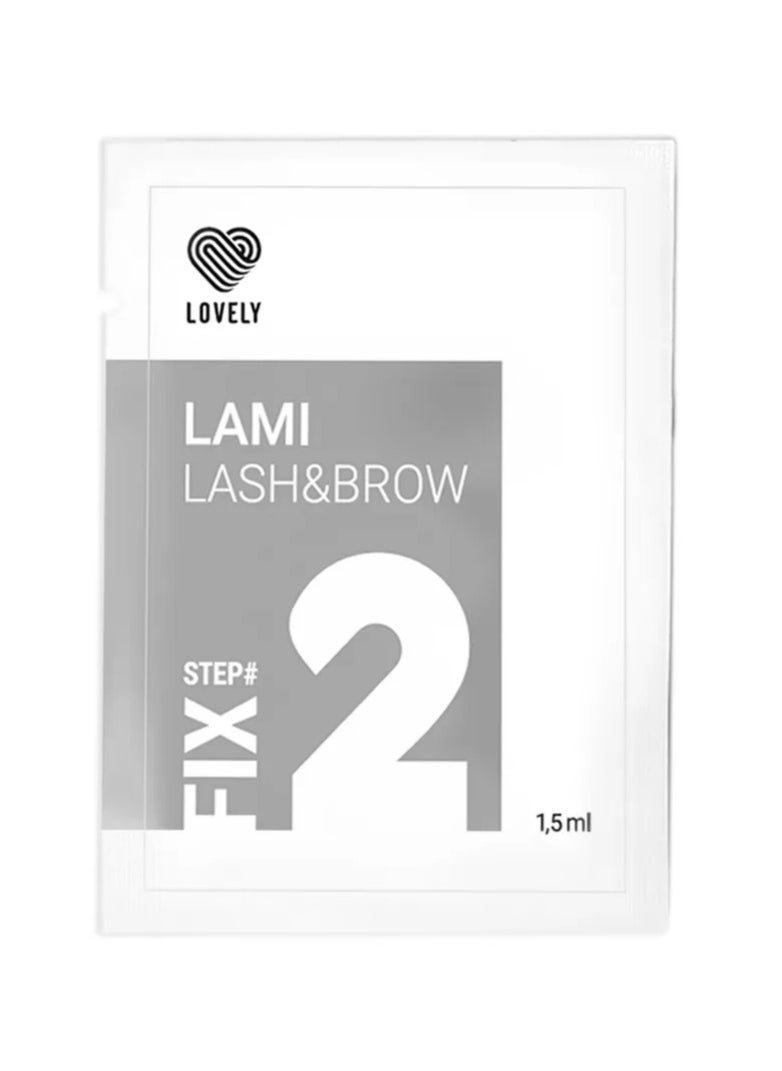 تركيبة لتثبيت الرموش والحواجب LOVELY №2 FIX، 1.5 مل
