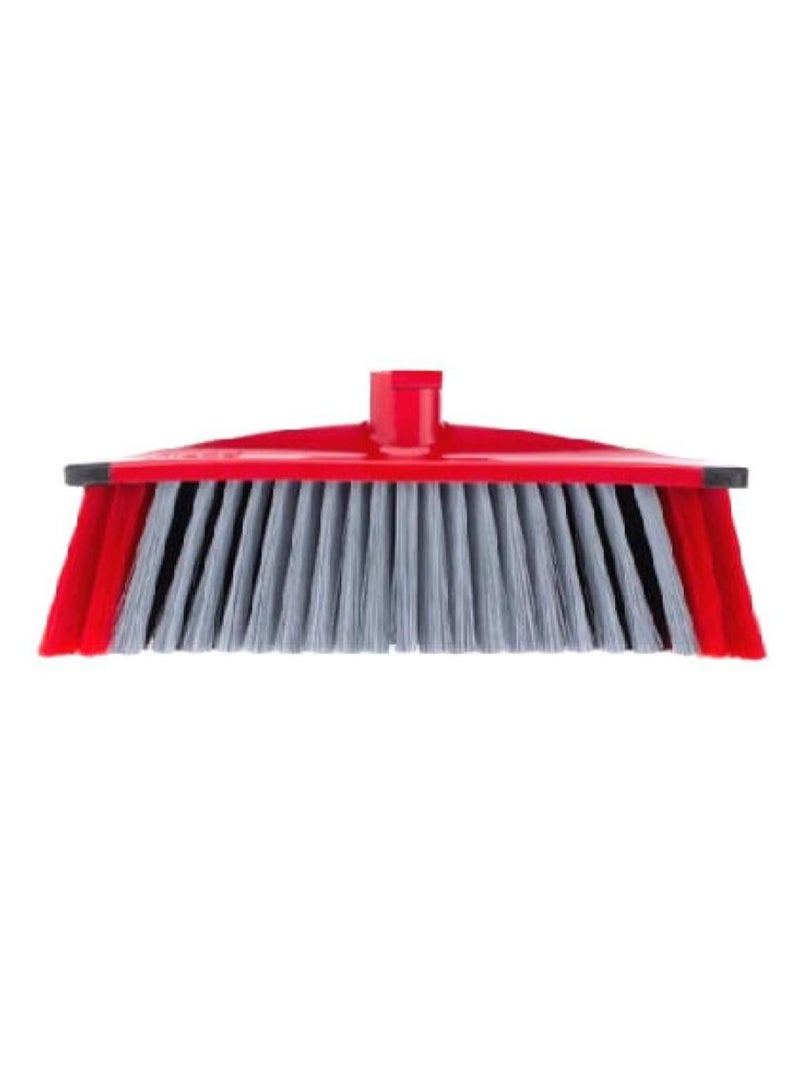 Vileda 3 Action Floor Broom with Stick, Red - 30 cm - Image 2