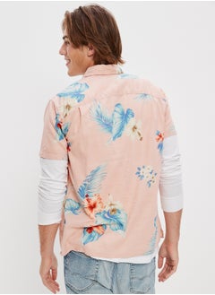 AE Tropical Button-Up Resort Shirt