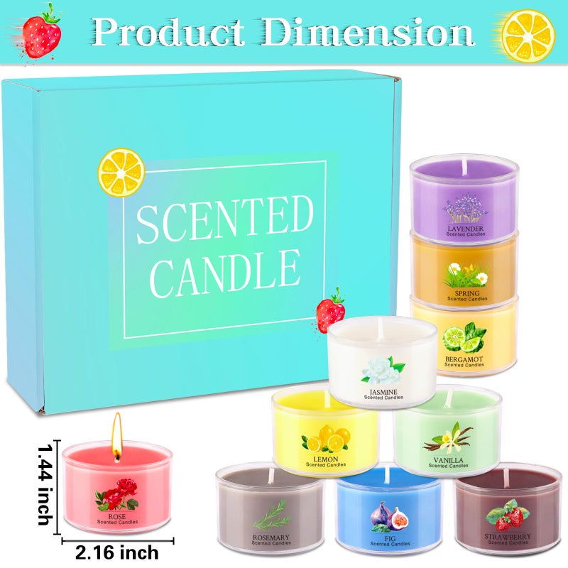 Jayhanvoe Aromatherapy Scented Candles 20 Pack - Small Candle Gift Set for Women with 10 Scents, 1.6oz Long-Lasting Soy Wax Candles for Relaxation, Yoga, Bath, Christmas Birthday Gifts, Home Decor - Image 3