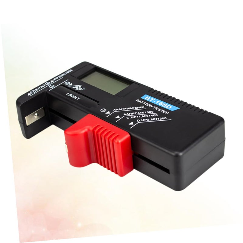 Kisangel Digital 9V Aa AAA Battery Tester with LCD Display, Universal Battery Checker for Household and Electronic Devices, Portable Volt Meter for 1.5V and 9V Cells - Image 4