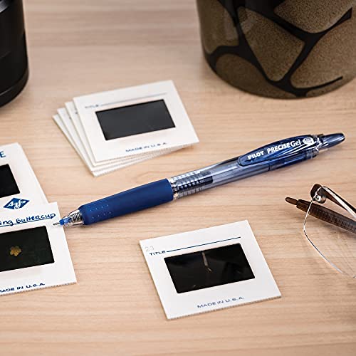 PILOT قلم بيلوت، بيجرين دقيق، قابل لإعادة التعبئة وقابل للسحب، أقلام جل، نقطة رفيعة 0.7 مم، أسود، عبوة من 12 - Image 4