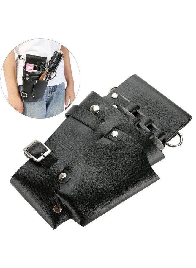 Semme Hair Dressing Scissor Holster Waist,Salon Stylist Hairdressing Tools Waist Belt Bag, Professional Hairdressing Tool Pouch Bag Barber Scissor Comb Holster Waist Belt - Image 1