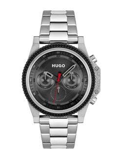 HUGO BOSS Men's Analog Round Shape Stainless Steel Wrist Watch 1530347 - 46 Mm  - Image 1