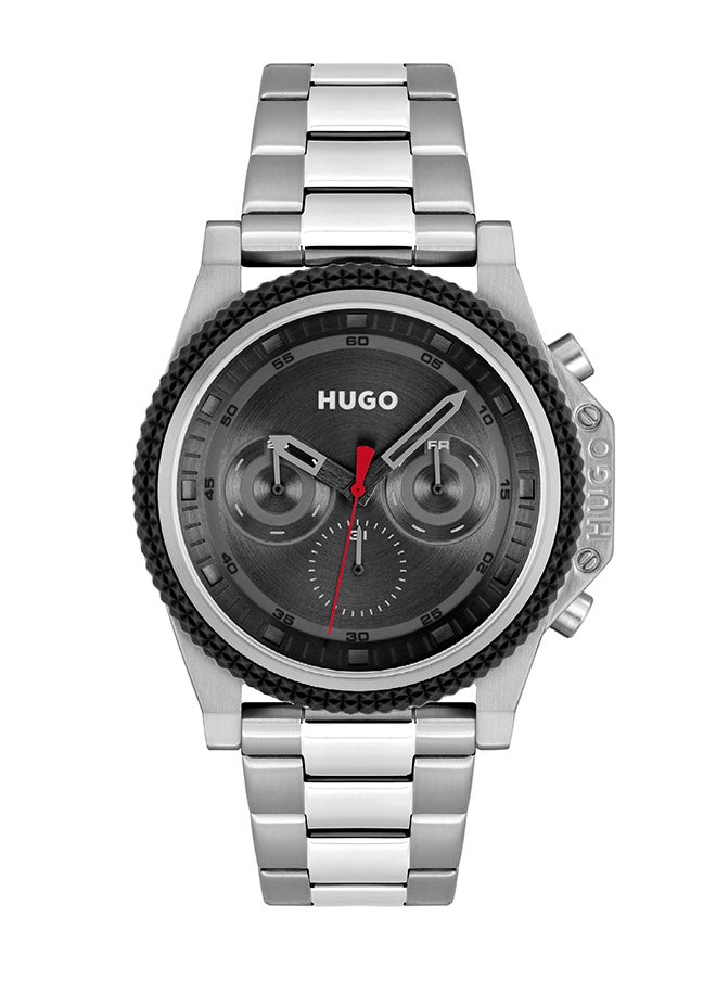 HUGO BOSS - Men's Analog Round Shape Stainless Steel Wrist Watch 1530347 - 46 Mm - Image 1