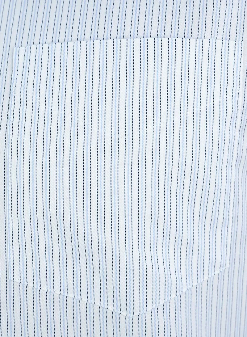 GIORDANO  Men's Wrinkle-Free Long Sleeve Cotton Oxford Shirt for Men | Best Price UAE