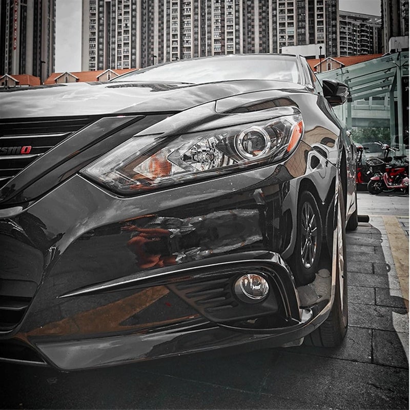 DEMULAX Carbon Fiber Front Bumper Spoiler for Nissan Altima 2016-2018 - Image 4