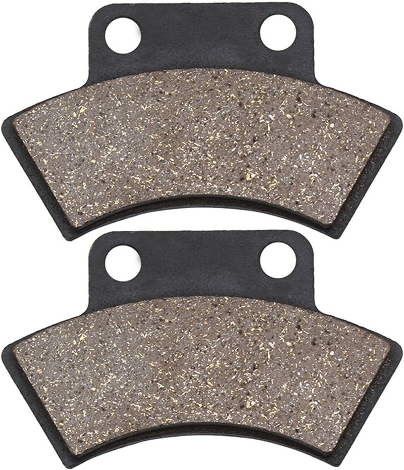 QASULER Motorcycle Brake Pads for Polaris 300 Big Boss 6x6 - Image 1
