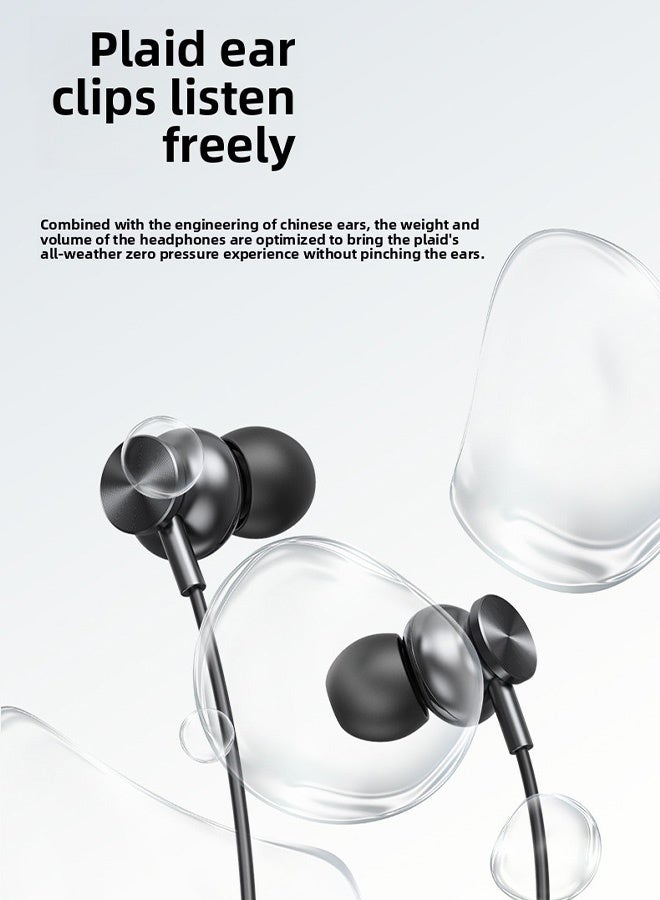 FIMILU Bluetooth Neckband Headphones Wireless 24H Battery Life HIFI Earphones with Power Display Earpods Noise Cancelling Earbuds Bluetooth 5.4 Headset with Mic for Apple/Android Earphone Gaming Sport Travel Headphone - Image 5