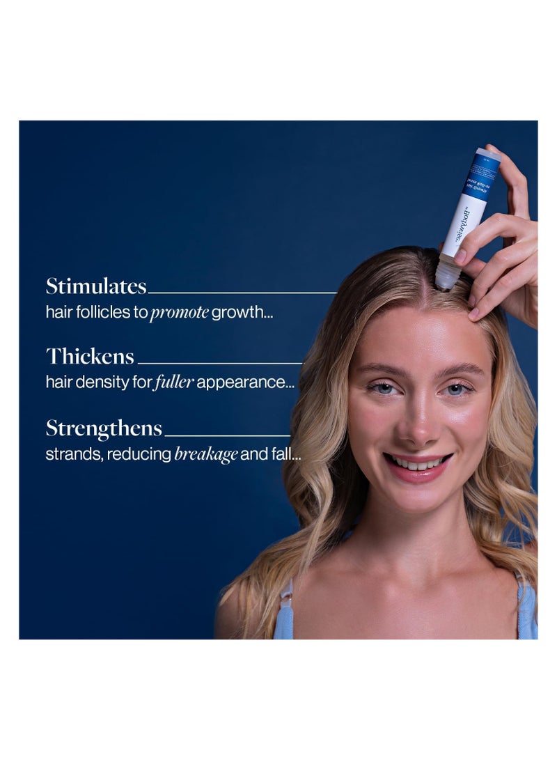 Bodywise 3% Rosemary Hair Growth Serum Roll On 3% Redensyl 2% Aminexil & 2% Anagain Thicker And Stronger Hair Prevents Hair Fall And Stimulates Follicles 25ml - Image 3