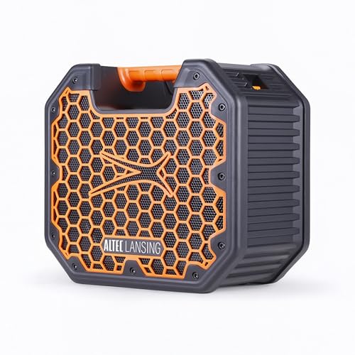 Altec Lansing TOUGHBOXX Bluetooth Speaker, 70W Peak Power, IPX5 Waterproof, 18Hr Playtime, Party Sync 100+ Units, FM Radio, USB-C & Mic in, Ultimate Portable Outdoor Bluetooth Speaker - Image 1