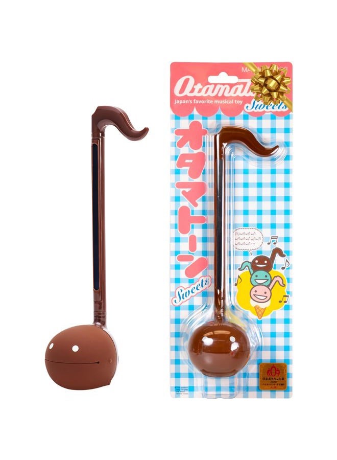 Otamatone [Sweet Series] Japanese Character Electronic Musical Instrument Portable Synthesizer from Japan by Cube/Maywa Denki [Japan Import] - Chocolate - Image 1