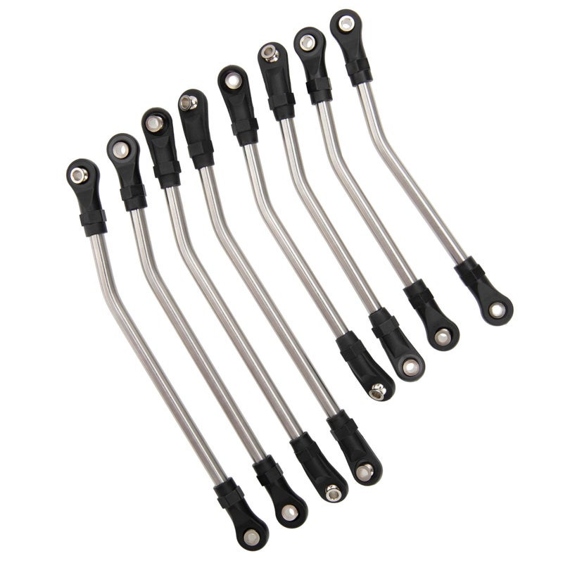 MEUS Racing 318 Wheelbase Stainless Steel Links Set for 1/10 Axial Capra 1.9 UTB RC Crawlers (318mm) - Image 4