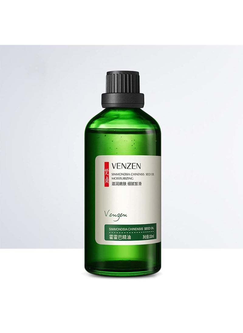 VENZEN - VENZEN Jojoba Oil Simmondsia Chinensis Seed Moisturizing Soothing Nourishment Skin 100 ml - Image 1