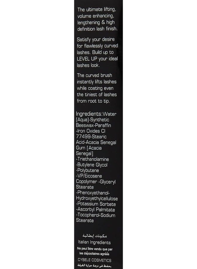 سيبال ماسكرا ليفيل اب من سيبال - رقم. 01 ديب بلاك - Image 3