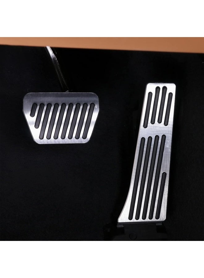 Jaronx Compatible with BMW Pedal Covers, No Drill Pedal Anti-Slip Gas and Break Pedal Cover - Image 1