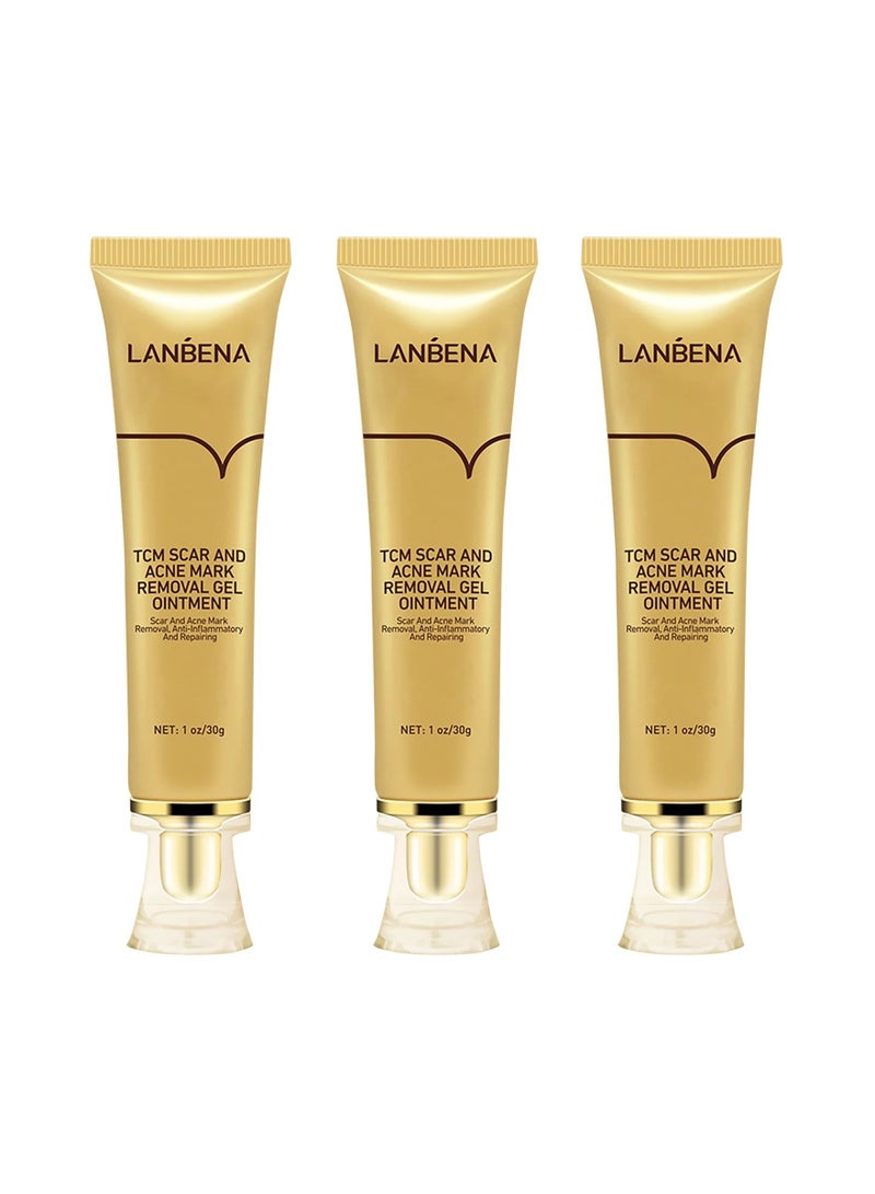 Lanbena TCM Scar and Acne Mark Removal Gel Ointment 30G 3 Pack