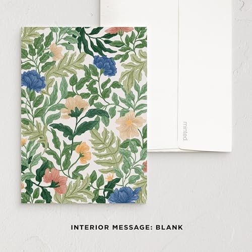 Minted Delight Greeting Cards Pack, Set of 5, Blank Notes with Envelopes, Chic, Stylish & Curated Folded Blank Stationery with Envelopes, Inspired Designs, Designed by Independent Artists - Image 3