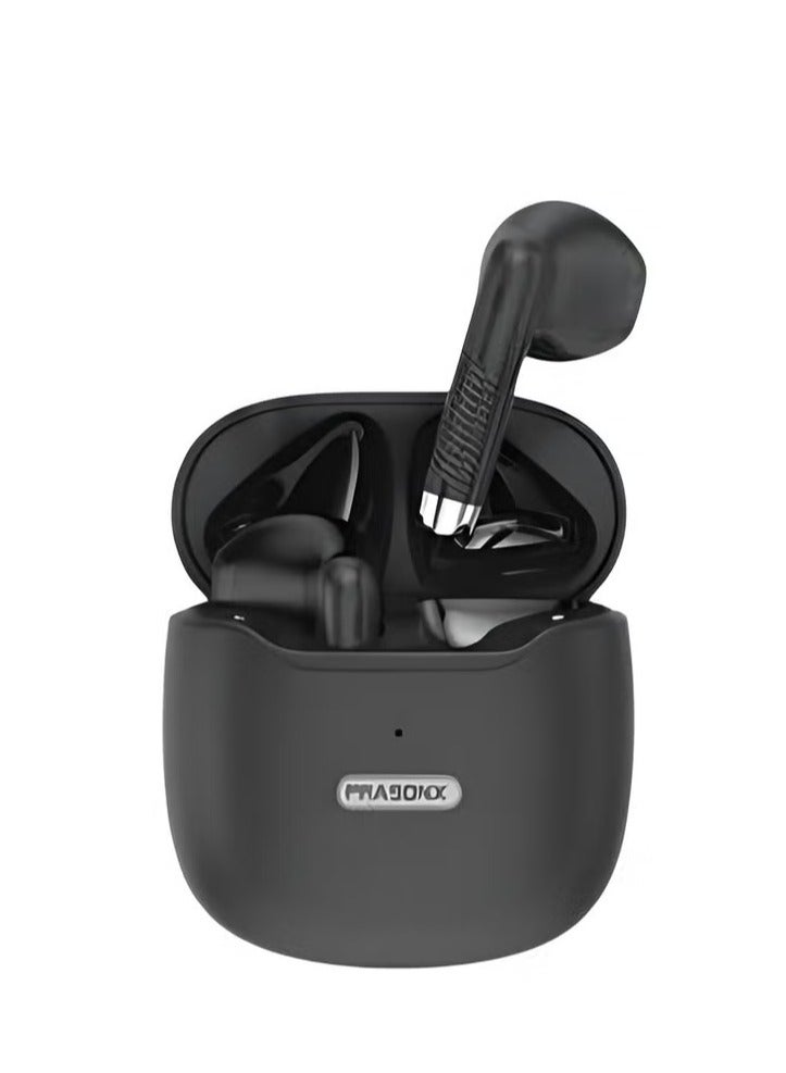 PRASONX PX80 Wireless Earphones Bluetooth 5.3 - Black - Image 2