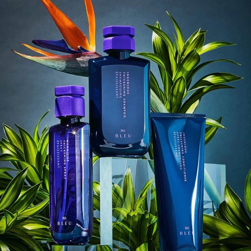 R+Co BLEU Ingenious Thickening Conditioner â€“ Adds Instant Body, Bounce, and Shine, Strengthens, Hydrates, and Visibly Plumps Fine Hair from Roots to Tips â€“ Premium Hair Care, 6.8 oz - Image 3