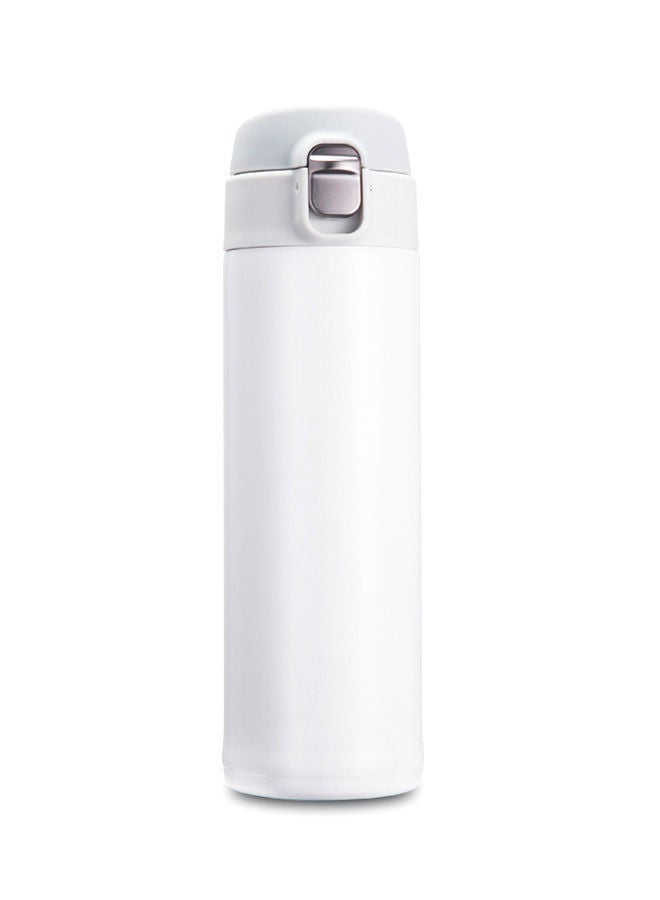 Stainless Steel Water Bottle White 500ml