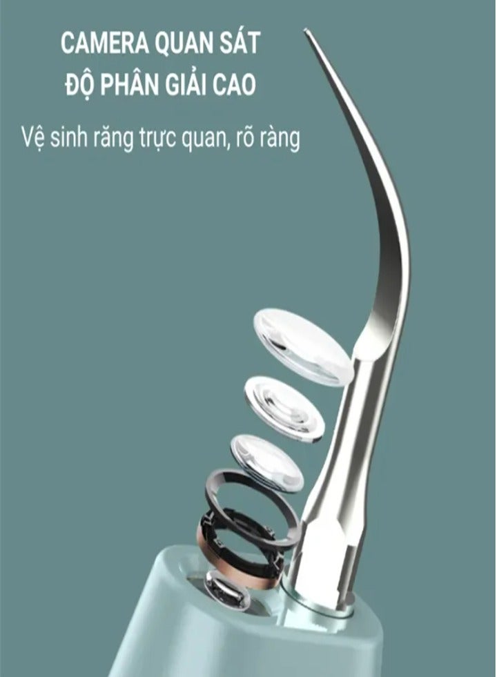 Visual intelligent ultrasonic teeth cleaner, removes tartar, coffee stains, tea stains, home use, portable teeth whitening device  - Image 4