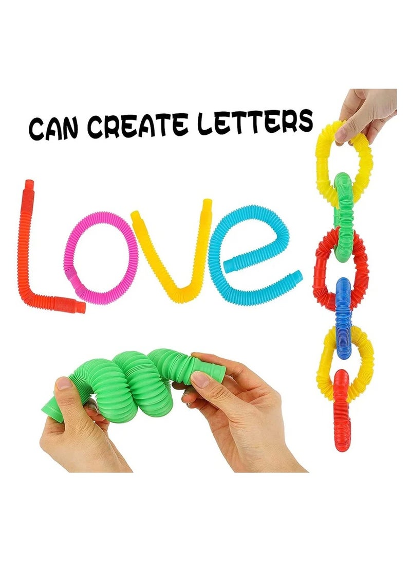 يونيكبيبي مجموعة ألعاب بيبلاند من 8 قطع بأبعاد 7.9 × 1 بوصة للأطفال الصغار، لتخفيف التوتر والقلق - Image 5