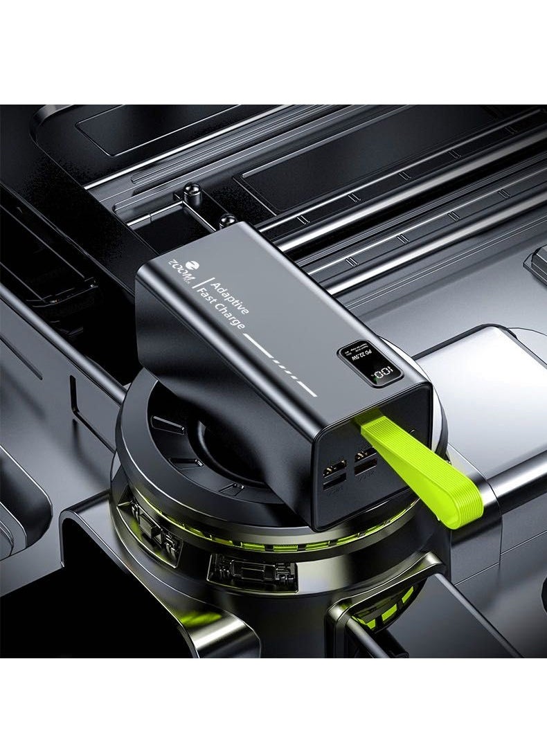 Zoom Plus - Zoom Plus ZP50B 50,000mAh Power Bank with 22.5W PD and 4 USB ports, and screen display - Image 1