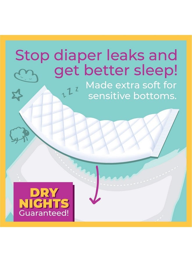 Select Kids Sposie Diaper Booster Pads, Stop Leaks in Overnight Diapers, Nighttime Diapers, Baby Diapers, and Disposable Toddler Training Underwear Girls and Boys, Adhesive Diaper Pad, Size 5 Diapers and up - Image 2