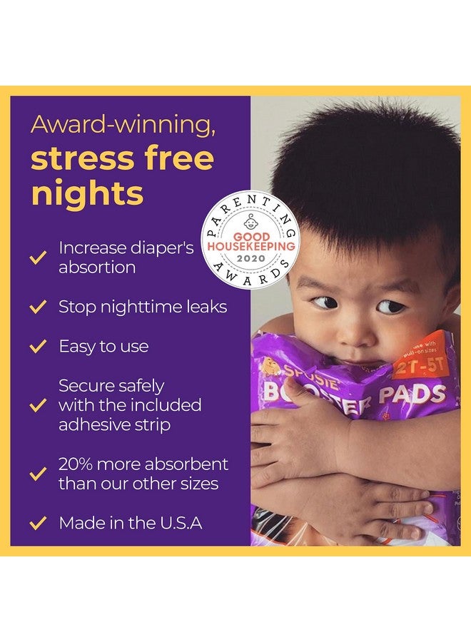 Select Kids Sposie Diaper Booster Pads, Stop Leaks in Overnight Diapers, Nighttime Diapers, Baby Diapers, and Disposable Toddler Training Underwear Girls and Boys, Adhesive Diaper Pad, Size 5 Diapers and up - Image 3