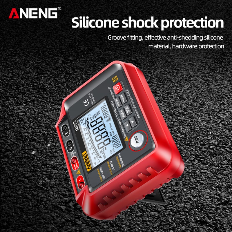 ANENG MH12 Insulation Resistance Tester Shaking Table High Precision Megger Digital Insulation Resistance Meter Voltage Meter - Image 4