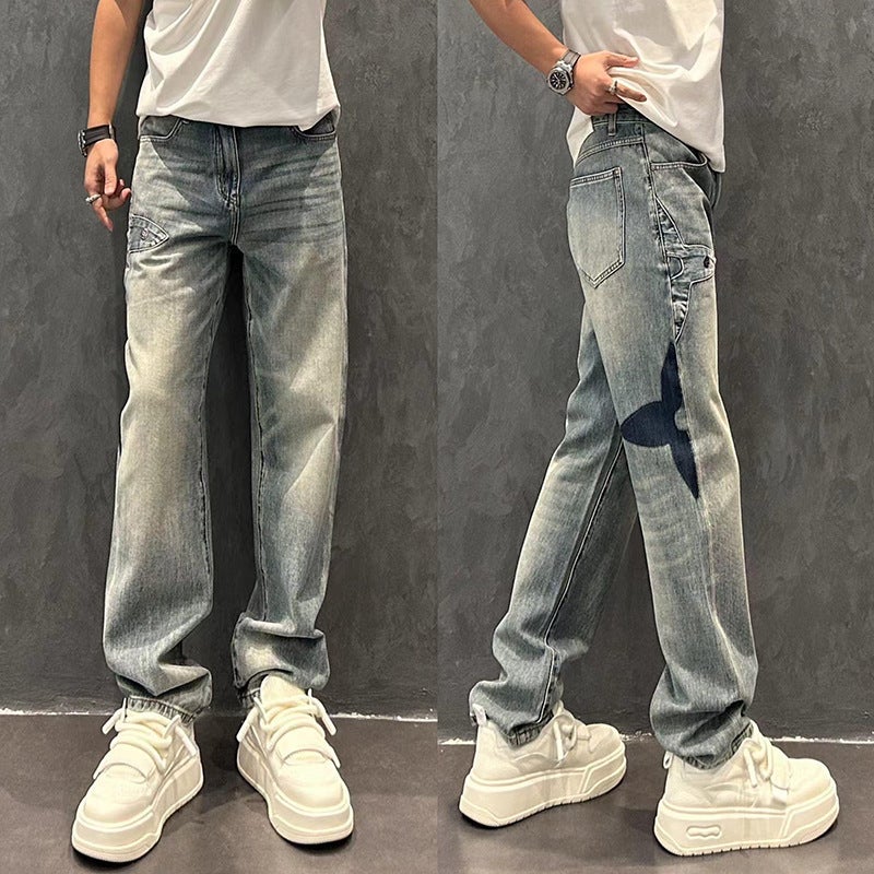 Unisex Casual Daily Denim Jeans - Image 2