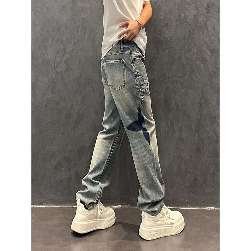 Unisex Casual Daily Denim Jeans - Image 4