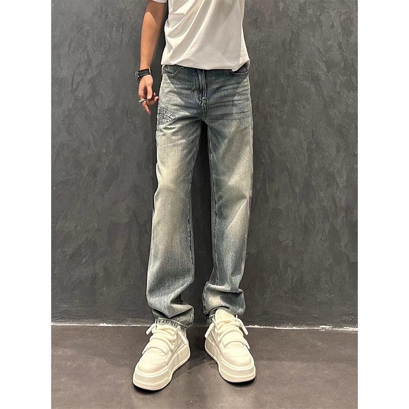 Unisex Casual Daily Denim Jeans - Image 3