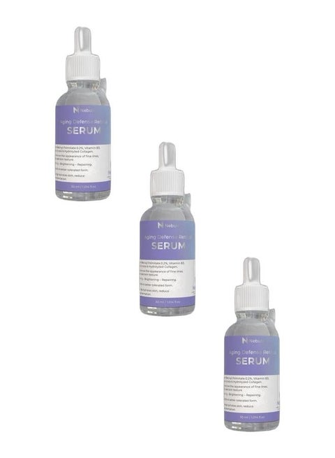 Nebula aging defense Retinol serum 30 ml 3 Bundle