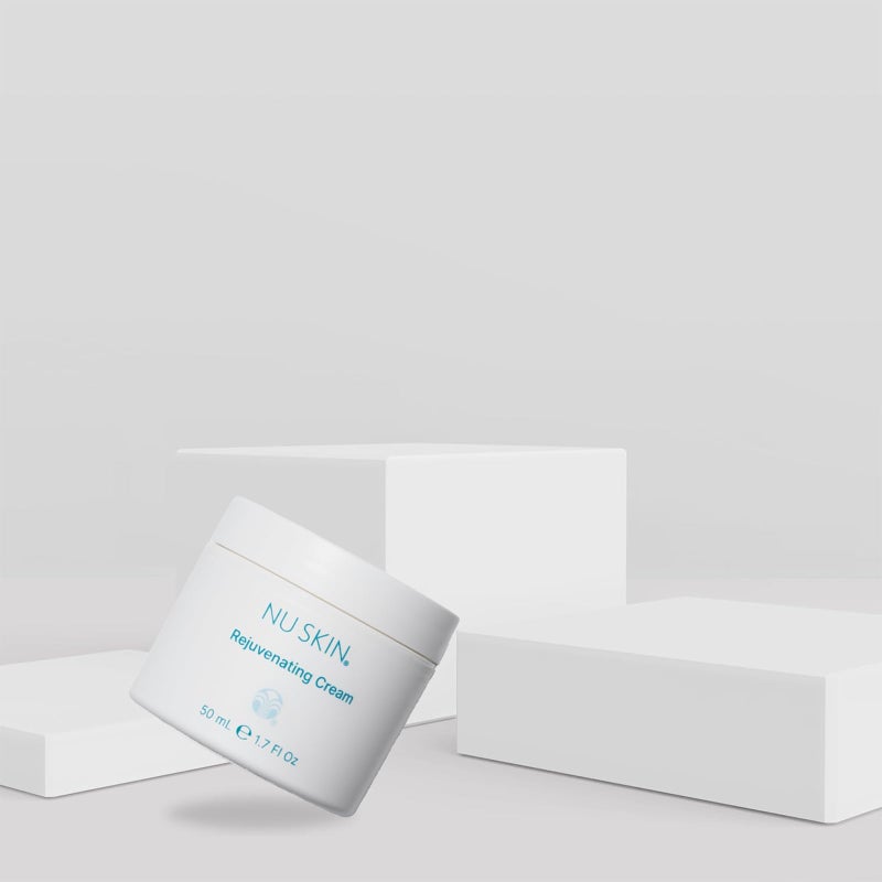 Nu Skin Rejuvenating Cream | Expertly Formulated Moisturizer for Dry Skin, Infused with Hyaluronic Acid, Nourishing Vitamins, and Unique Moisture-Binding Technology | 1.7 Fl Oz | 1 Pack - Image 4