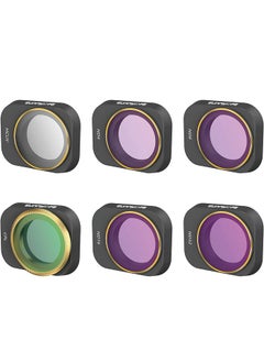 SUNNYLIFE Mini 3 Pro ND Filters Set,6Pc Filtes Set Mini 3 Pro Accessories 6-PC (MCUV,CPL,ND4,ND8,ND16,ND32).(6Pack Mixed sets)