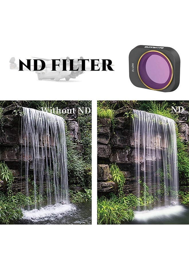 Sunnylife - SUNNYLIFE Mini 3 Pro ND Filters Set,6Pc Filtes Set Mini 3 Pro Accessories 6-PC (MCUV,CPL,ND4,ND8,ND16,ND32).(6Pack Mixed sets) - Image 1
