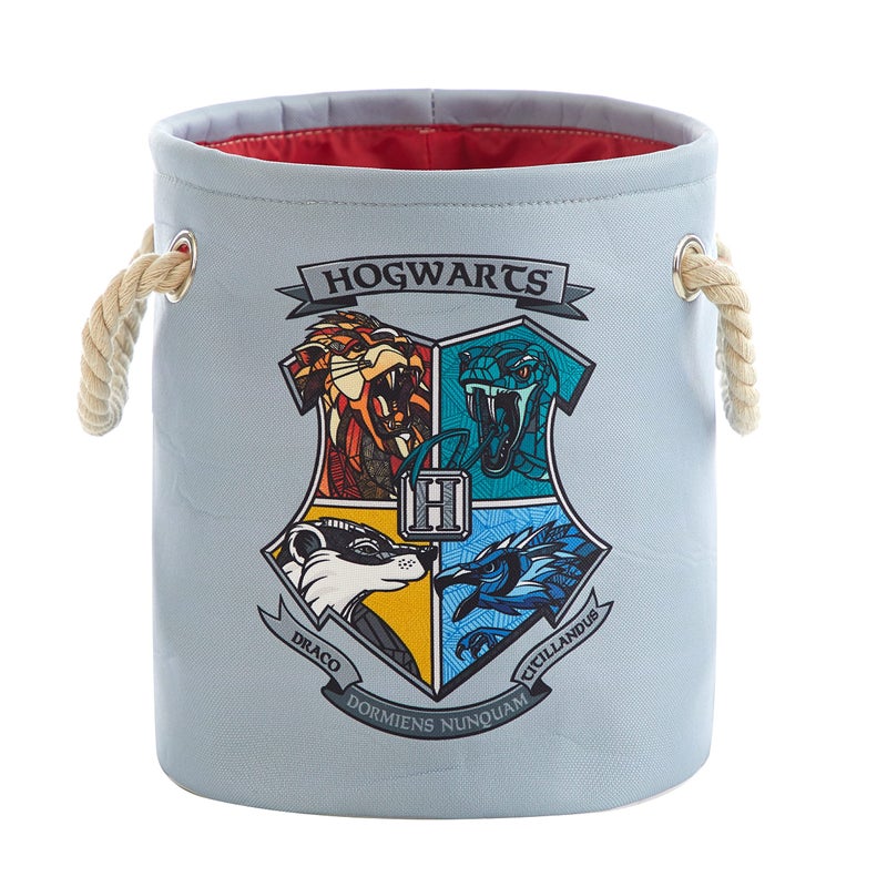 Idea Nuova Harry Potter 3 Piece Multi Size Fabric Nestable Toy Storage Basket Set, with Rope Carry Handles - Image 4