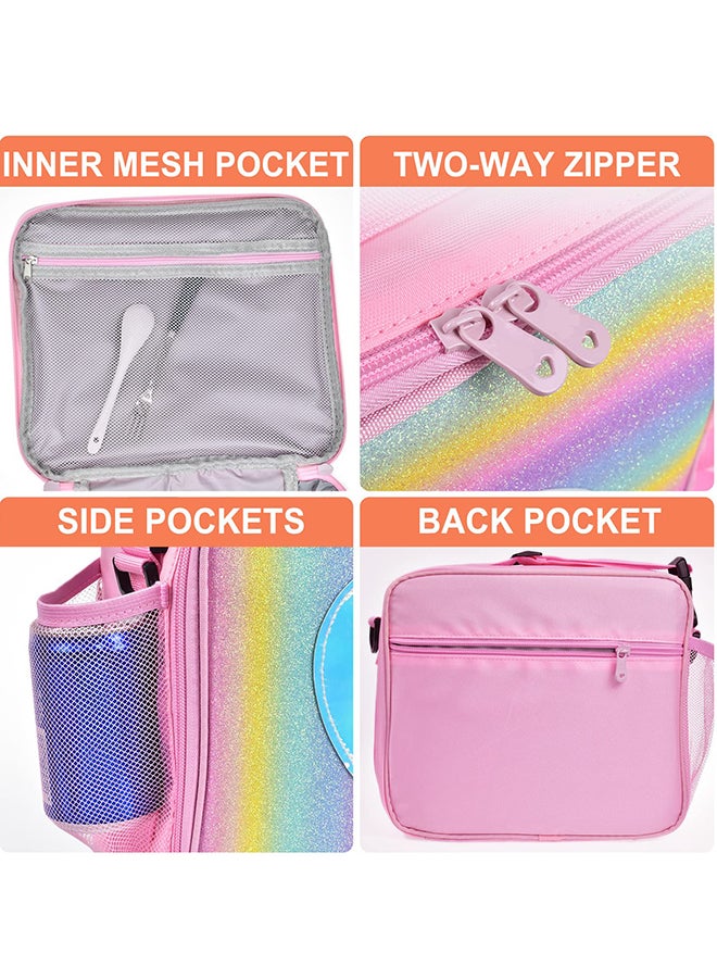 SYOSI Leakproof Insulated Lunch Reusable Insulated Bento Bag  - Image 4
