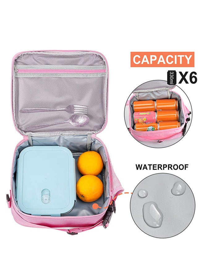 SYOSI Leakproof Insulated Lunch Reusable Insulated Bento Bag  - Image 3