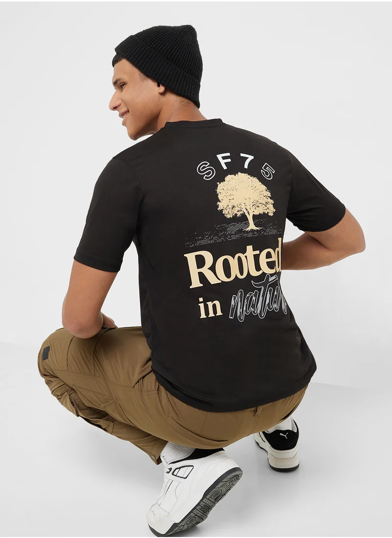 Seventy Five Graphic Print T-Shirt