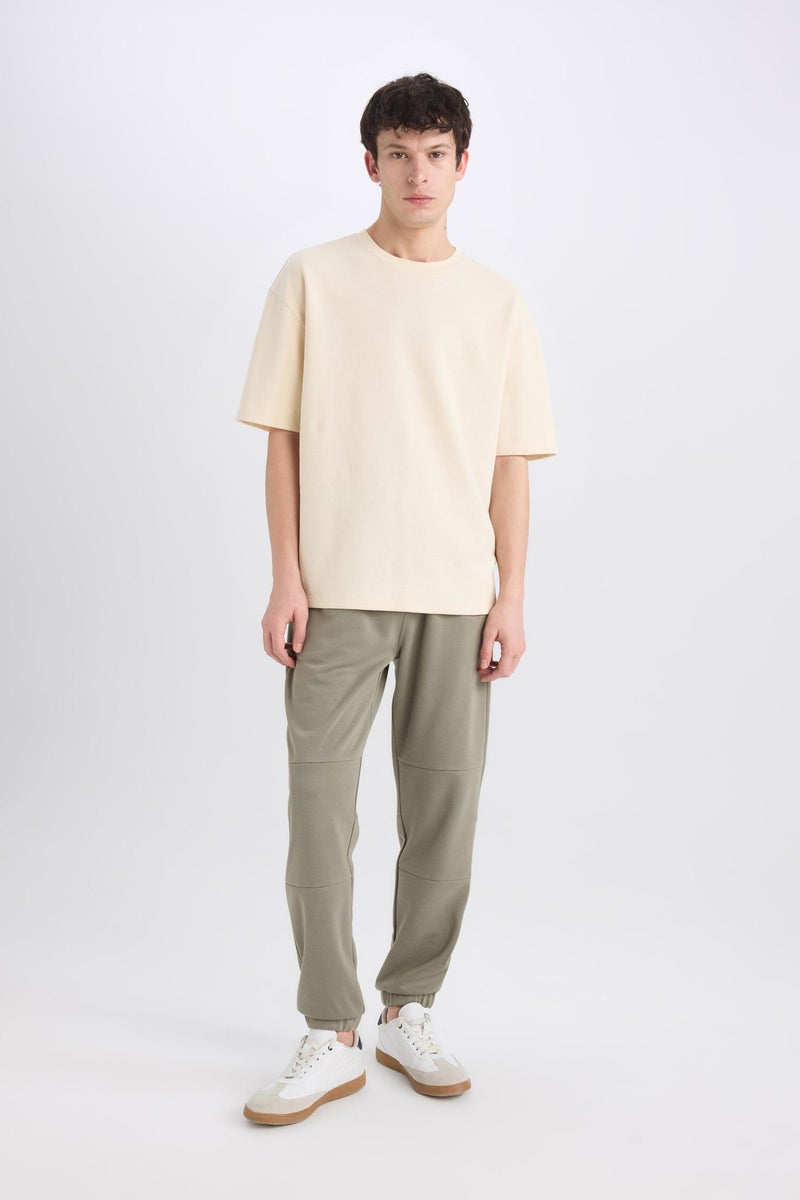 DeFacto Green Man Regular Fit Zippered Sweatpants Casual - Image 2