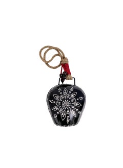 MIRAMAYEE Miramayee Yellow Black Combo Religious Spiritual Hand Crafted Iron Bells Door Hanging Decorative Bell  - Image 3