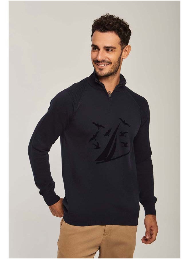 DALYDRESS - Fancy Mock Neck Pullover - Image 1